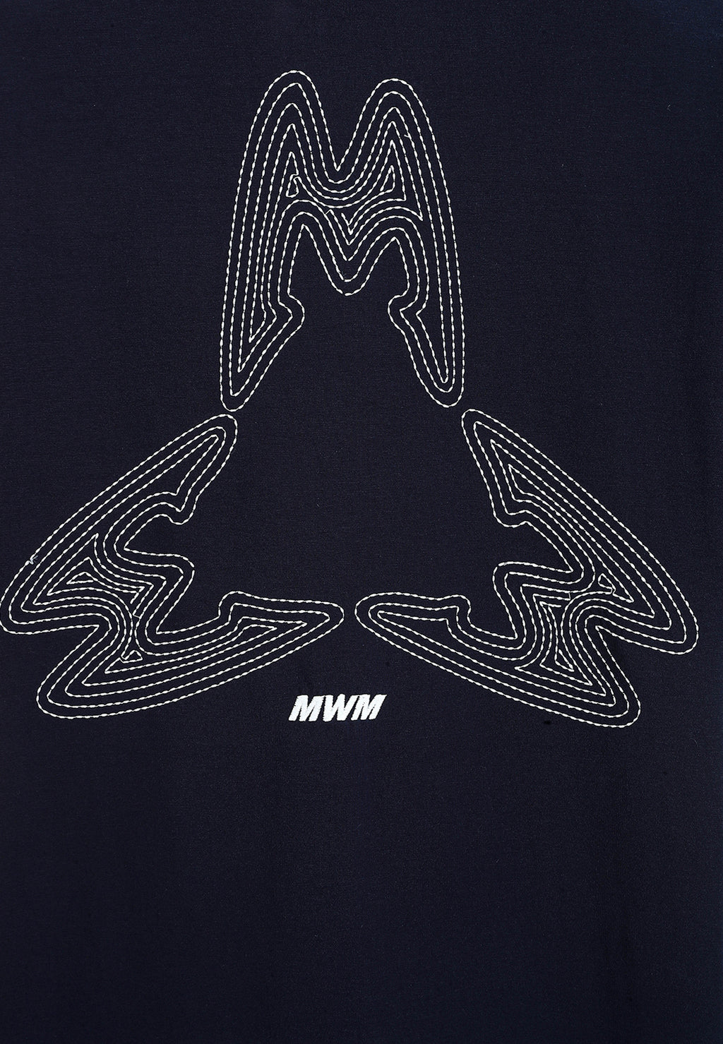 MWM T-SHIRT WITH TRIANGULAR LOGO