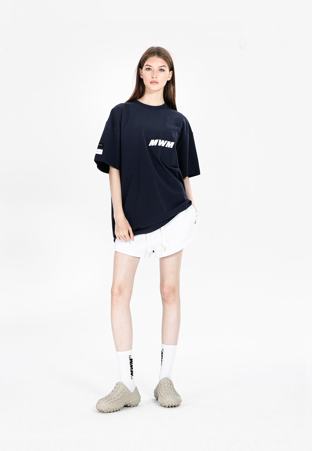 MWM T-SHIRT WITH TRIANGULAR LOGO