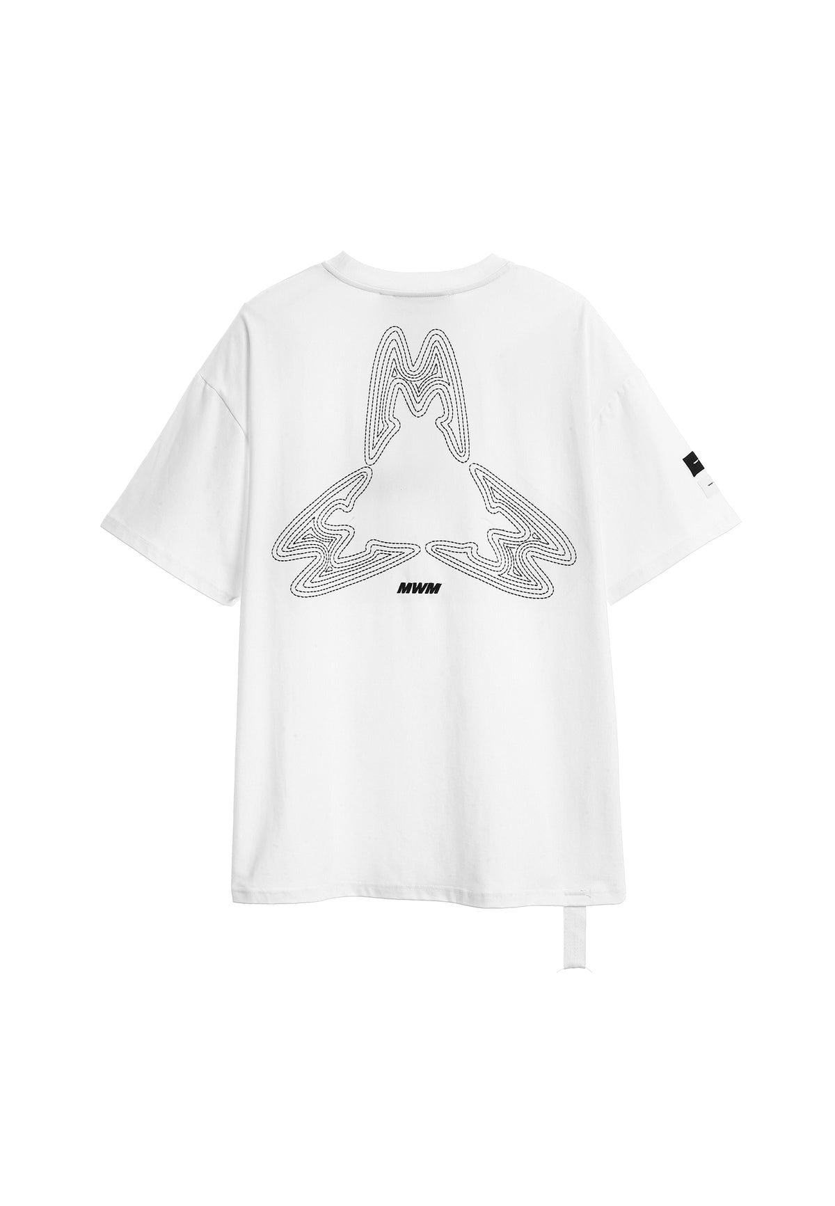 MWM T-SHIRT WITH TRIANGULAR LOGO