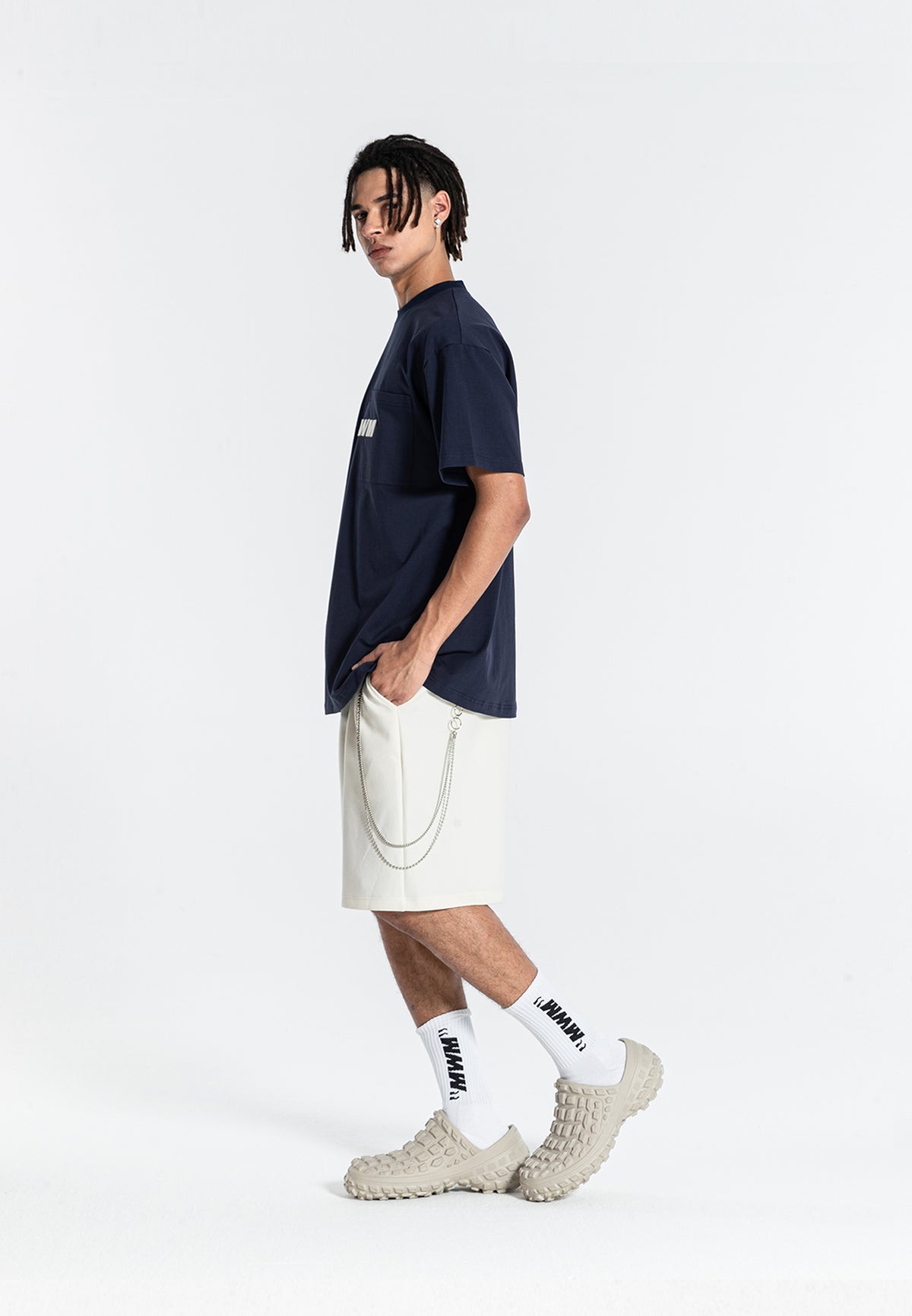 MWM T-SHIRT WITH TRIANGULAR LOGO
