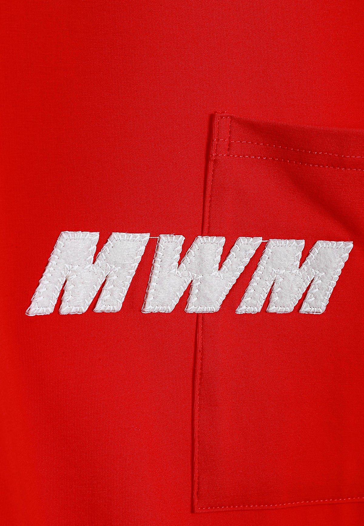 MWM T-SHIRT WITH TRIANGULAR LOGO