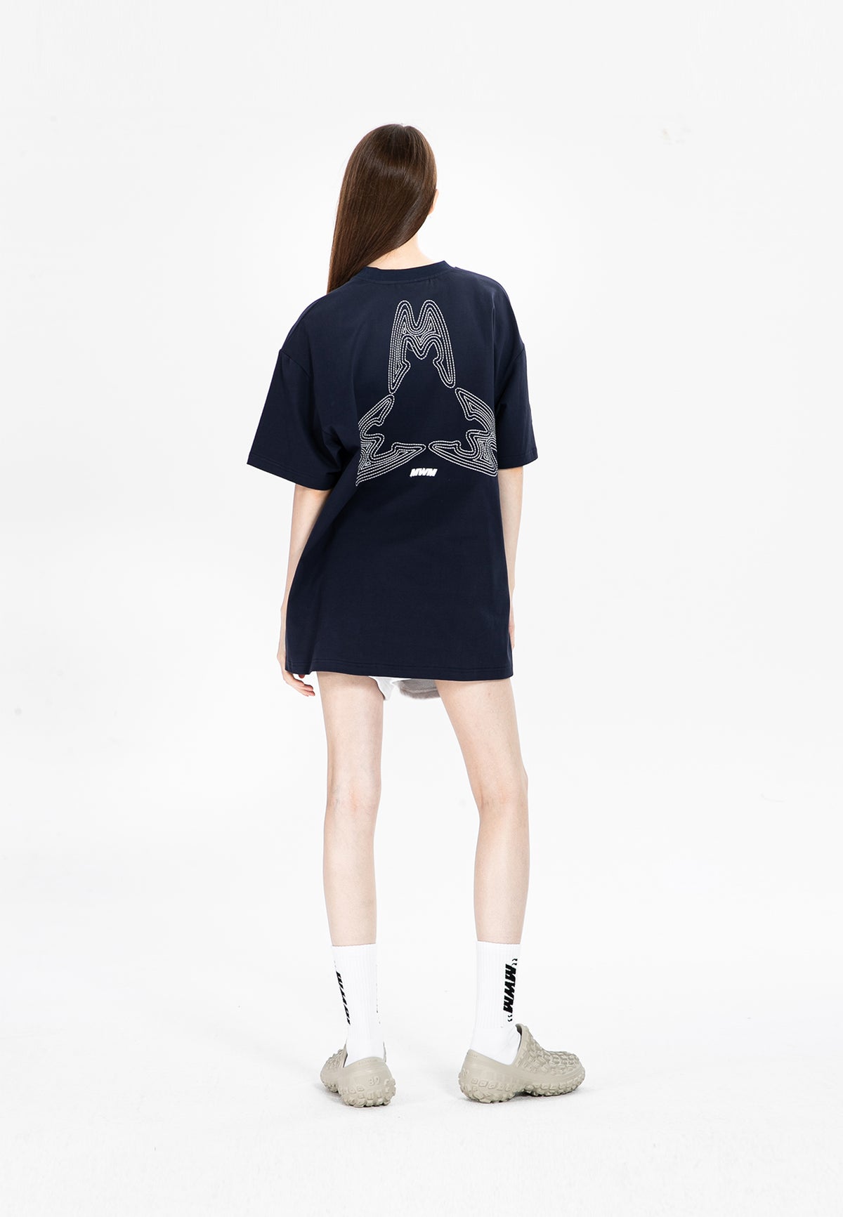 MWM T-SHIRT WITH TRIANGULAR LOGO