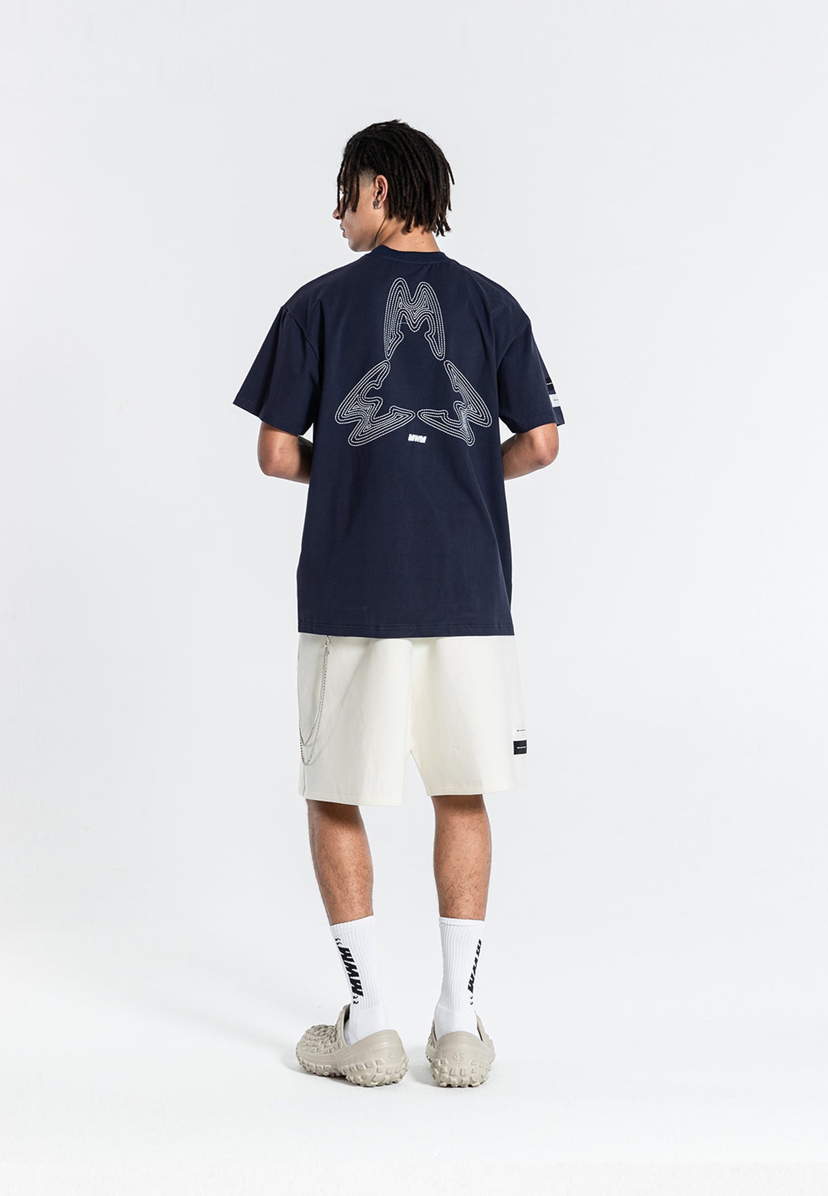MWM T-SHIRT WITH TRIANGULAR LOGO