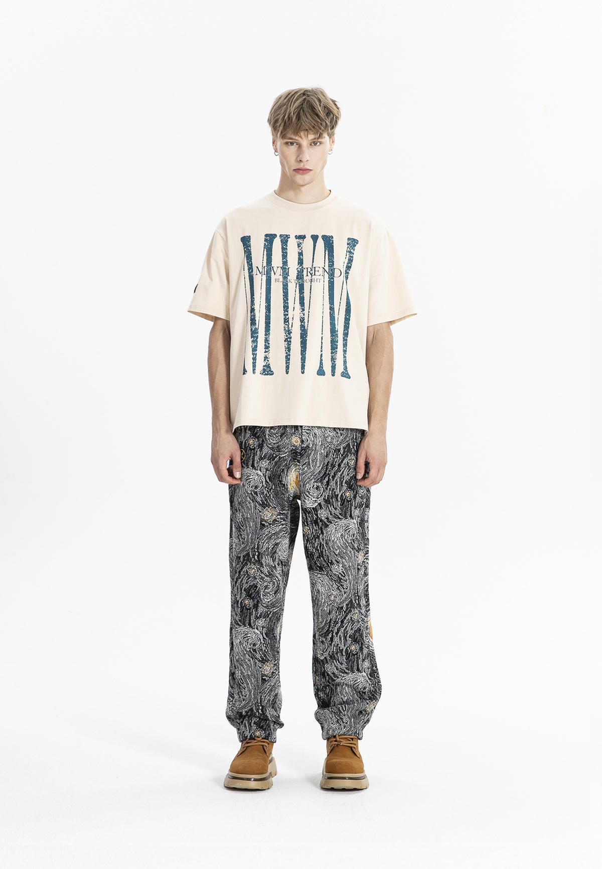 REGULAR FIT T-SHIRT WITH MWM LOGO