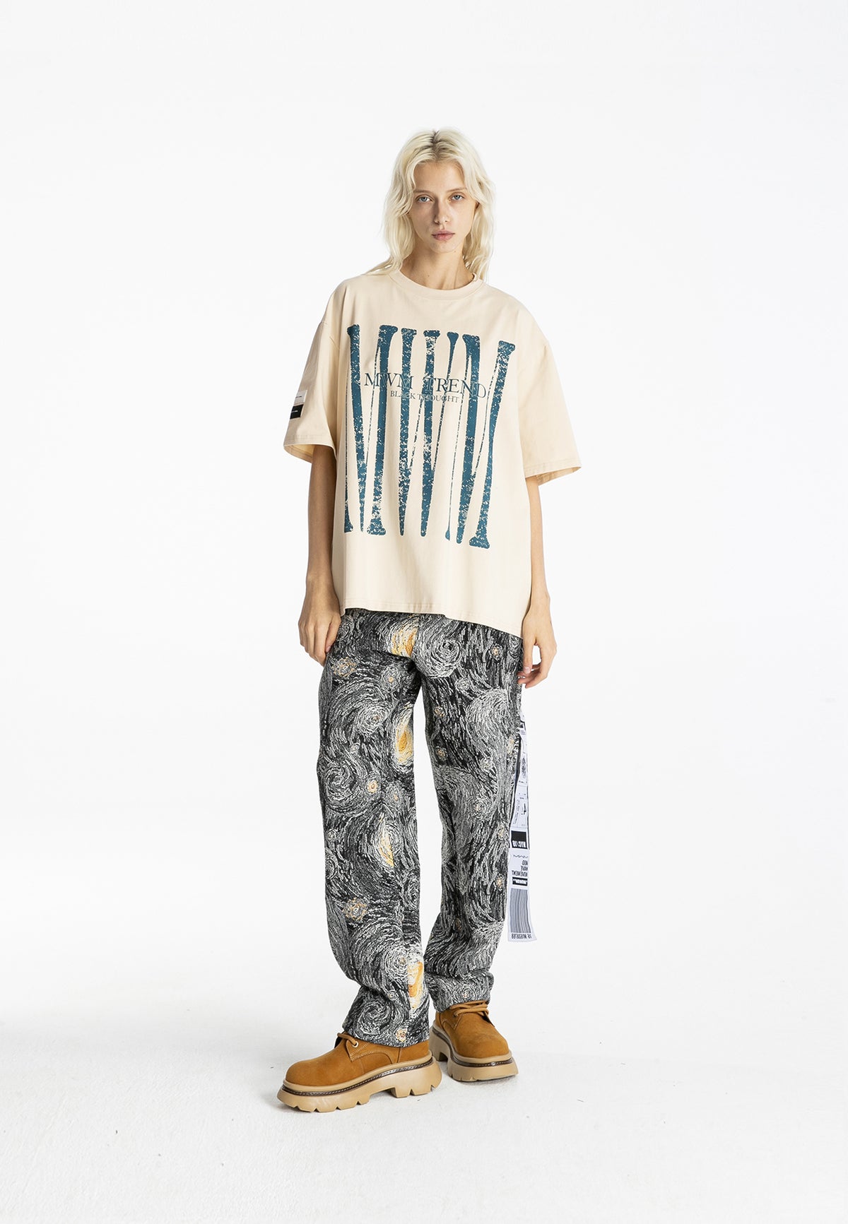 REGULAR FIT T-SHIRT WITH MWM LOGO