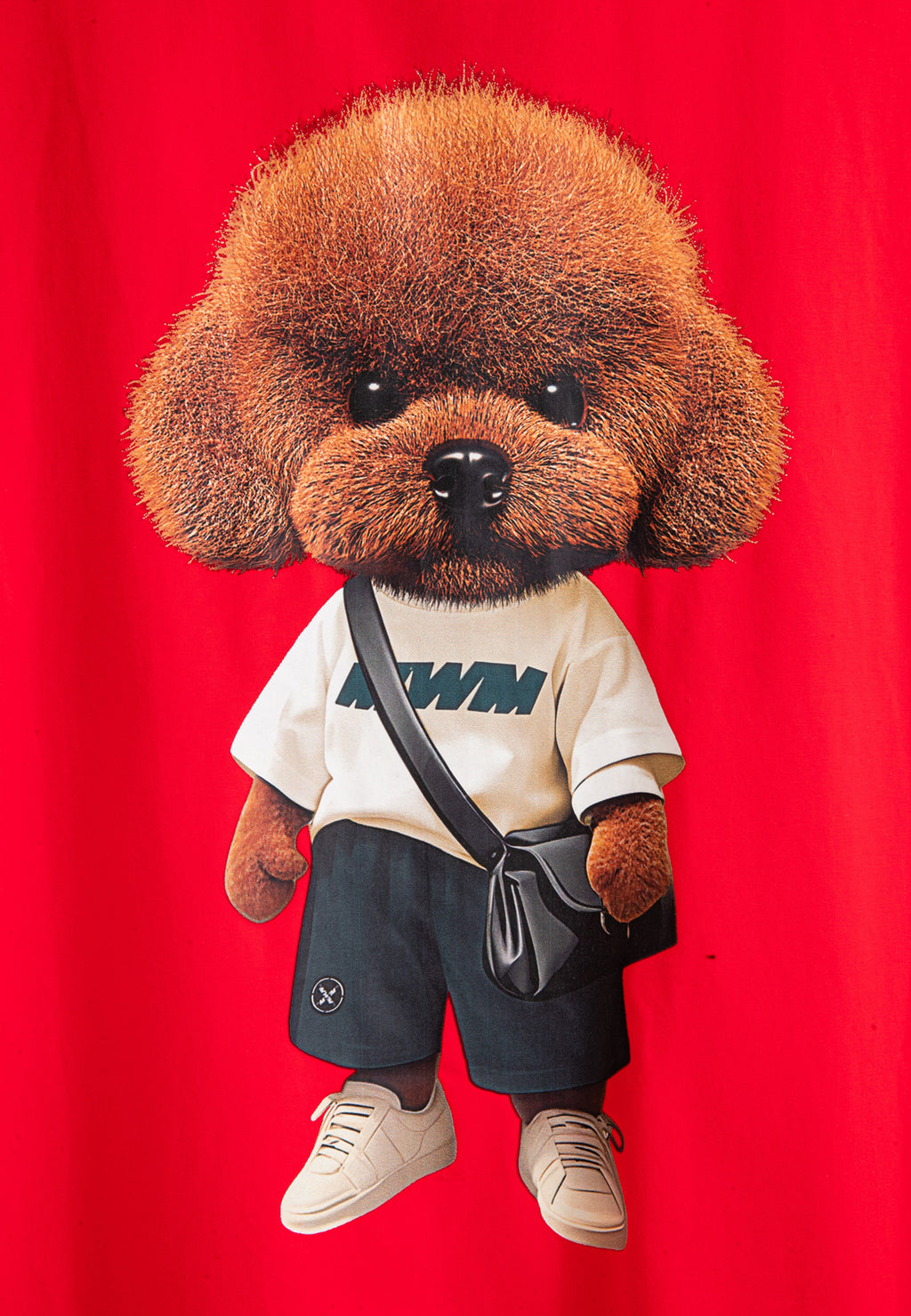 Camiseta con print de Oso Teddy | MWM