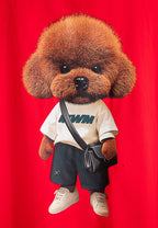 Camiseta con print de Oso Teddy | MWM