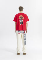 Camiseta con print de Oso Teddy | MWM