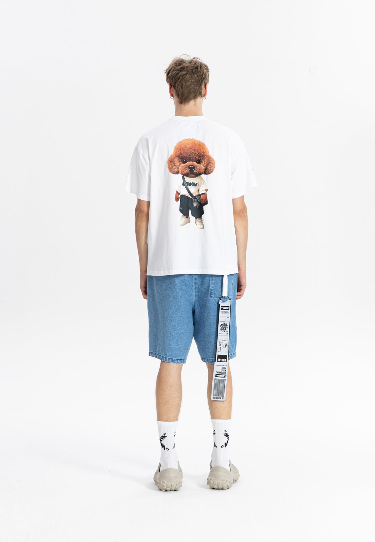 Camiseta con print de Oso Teddy | MWM