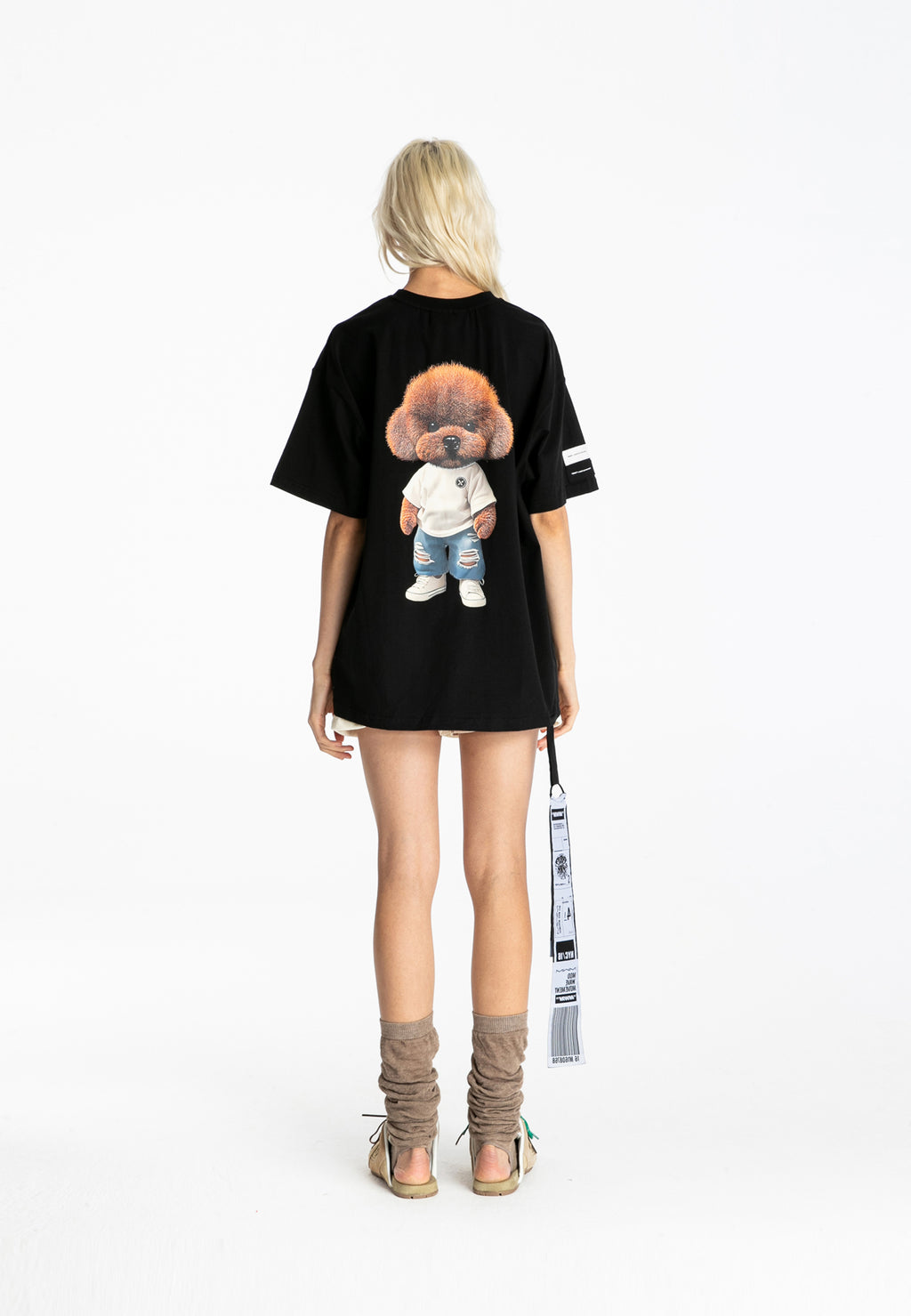 Camiseta con print de Oso Teddy | MWM