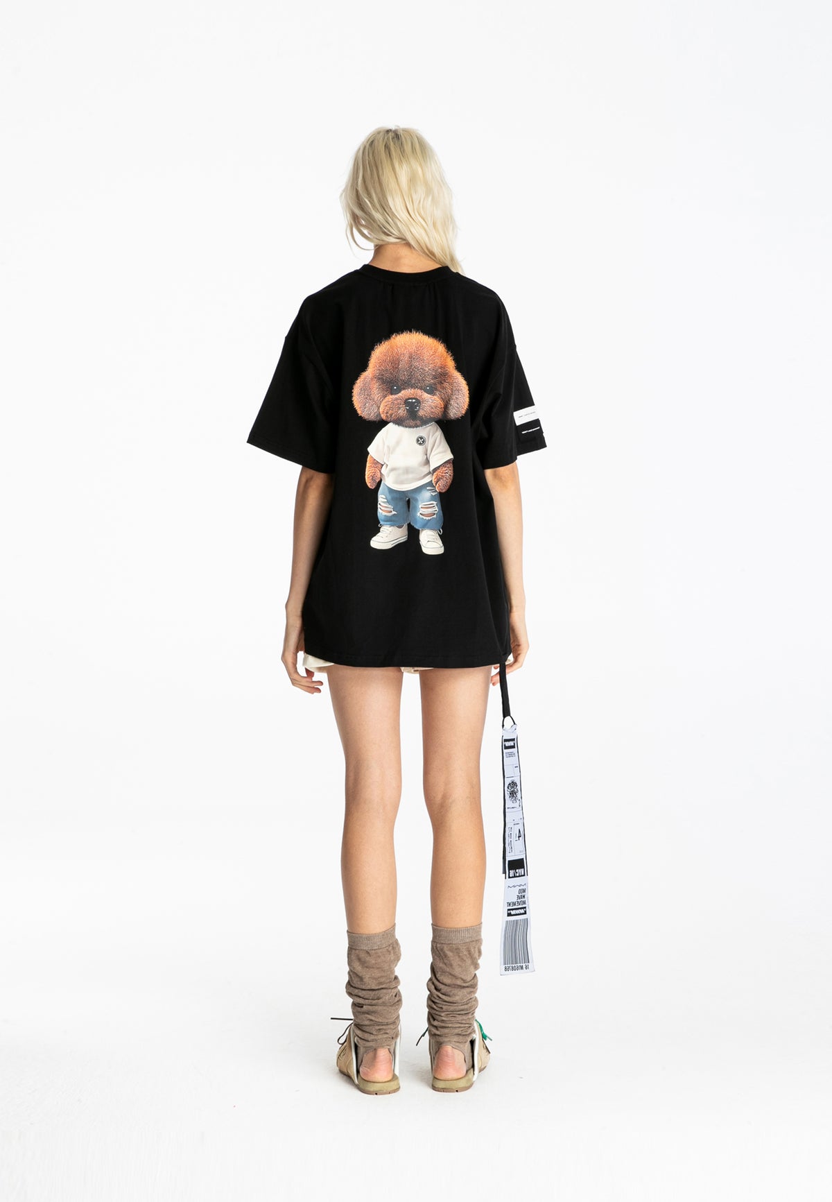Camiseta con print de Oso Teddy | MWM