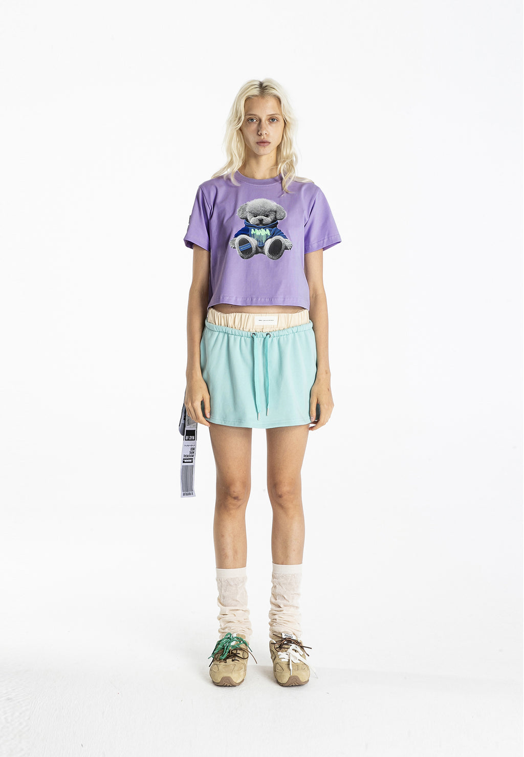 Camiseta cropped de Oso Teddy | MWM