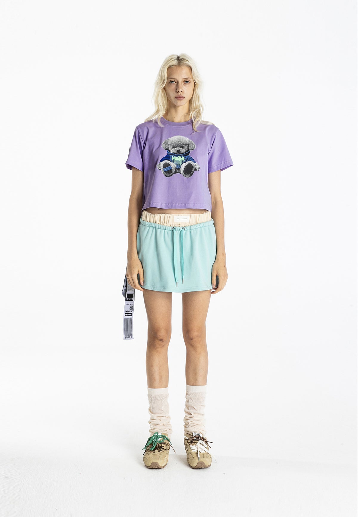 Camiseta cropped de Oso Teddy | MWM