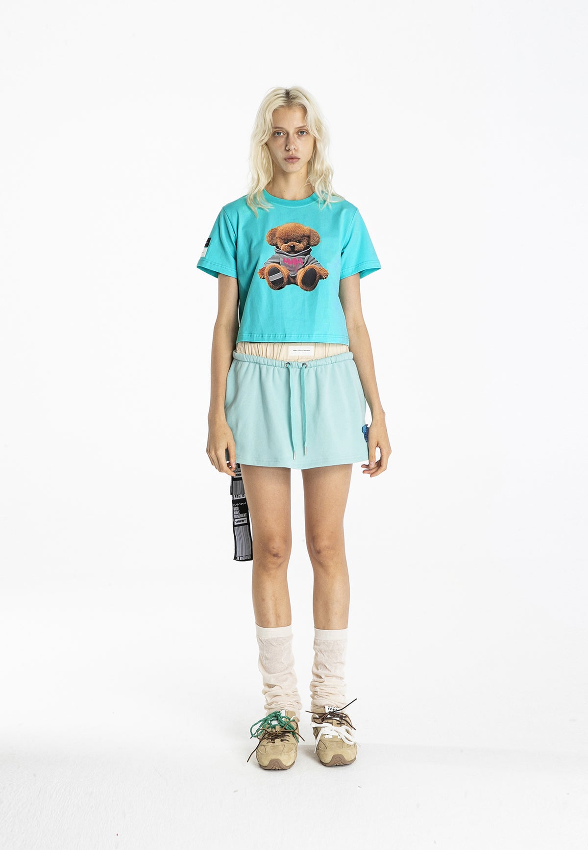 Camiseta cropped de Oso Teddy | MWM