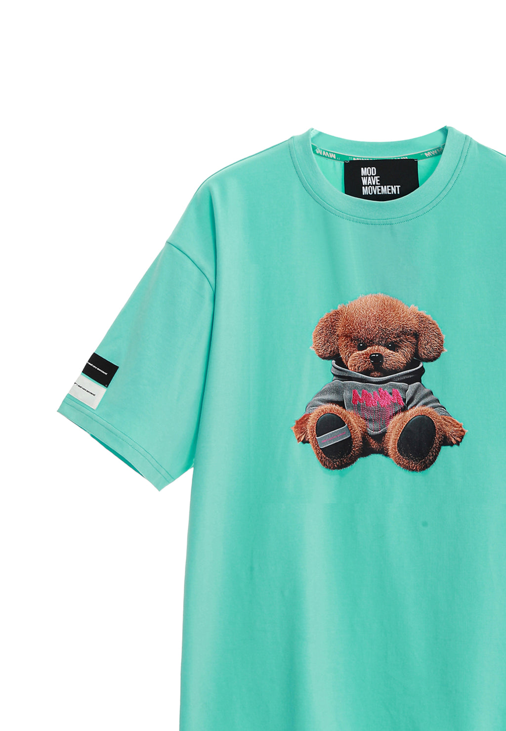 Camiseta con print de Oso Teddy | MWM