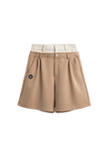 DOUBLE WAIST BERMUDA SHORTS MWM