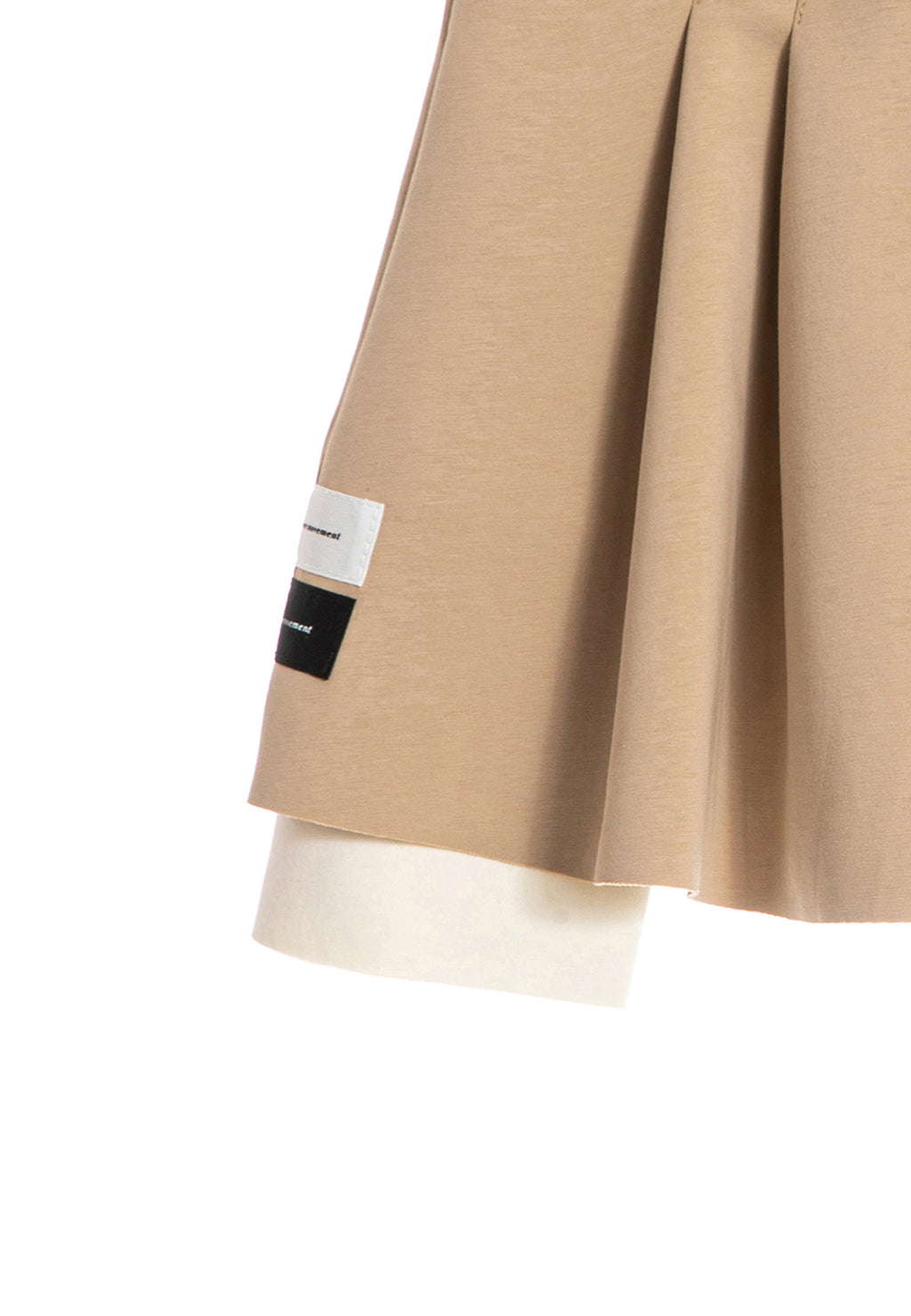 MWM KNITTED SKIRT WITH DOUBLE WAISTBAND