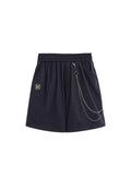 MWM BERMUDA SHORTS WITH CHAIN DETAIL