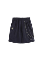 MWM BERMUDA SHORTS WITH CHAIN DETAIL