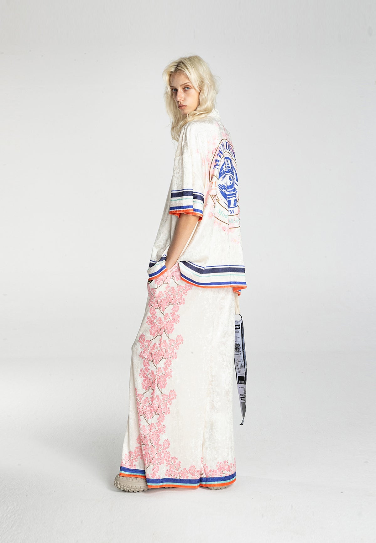 PANTALÓN PALAZZO MWM FLOR DE ALMENDRO