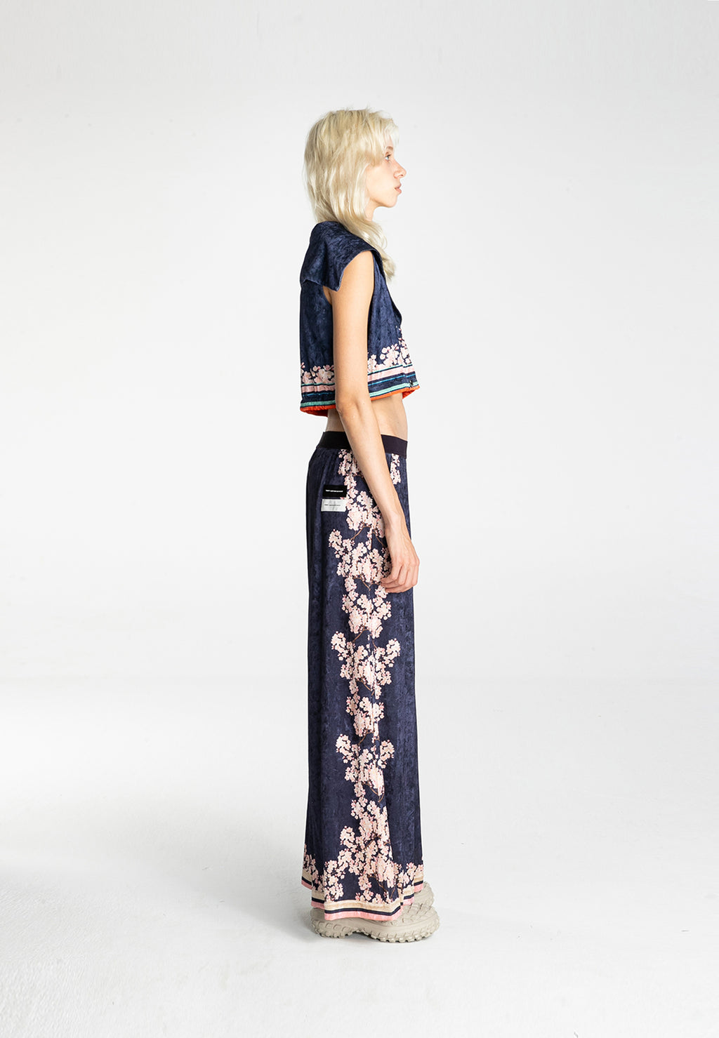 PANTALÓN PALAZZO MWM FLOR DE ALMENDRO