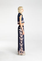 PANTALÓN PALAZZO MWM FLOR DE ALMENDRO