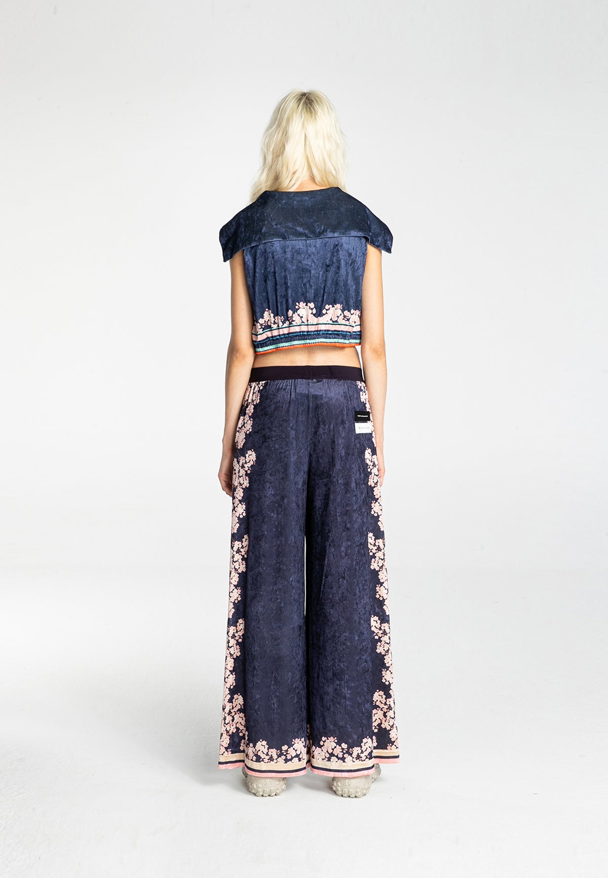 PANTALÓN PALAZZO MWM FLOR DE ALMENDRO
