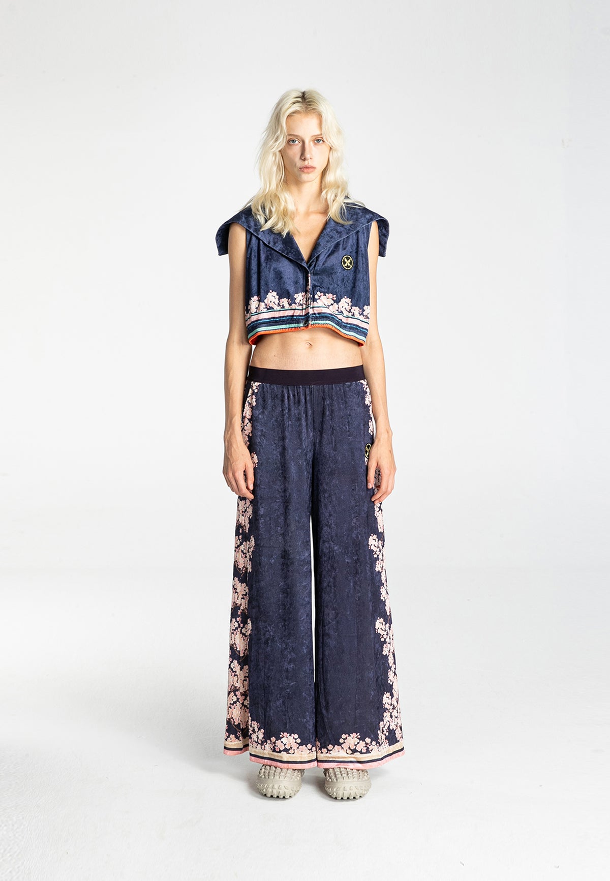 PANTALÓN PALAZZO MWM FLOR DE ALMENDRO