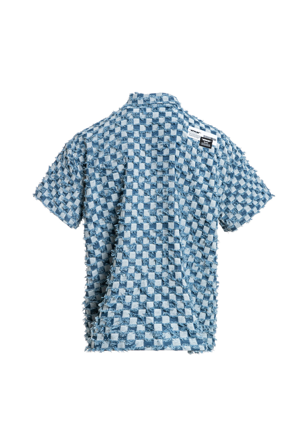 MWM OVERSIZED CHECKED DENIM SHIRT