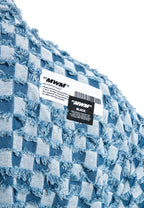 MWM OVERSIZED CHECKED DENIM SHIRT
