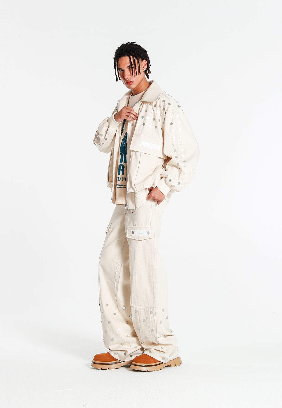 PANTALÓN VAQUERO CARGO ANCHO MWM