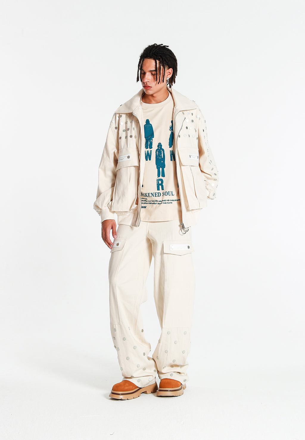 PANTALÓN VAQUERO CARGO ANCHO MWM