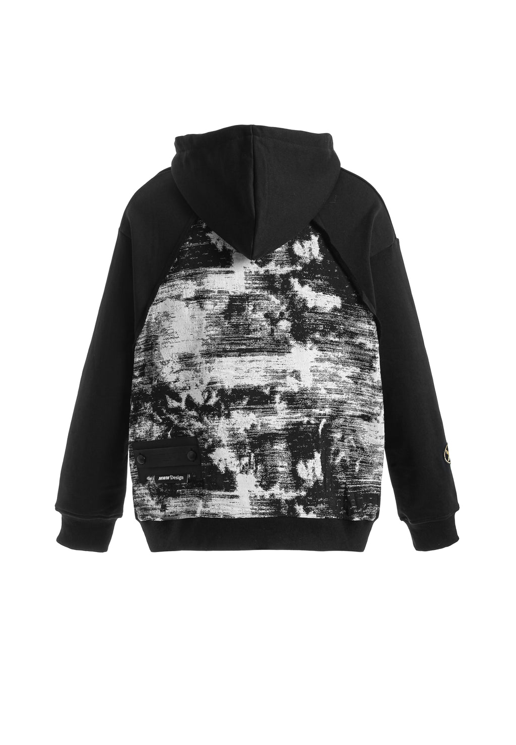 SUDADERA MWM JACQUARD CON CAPUCHA