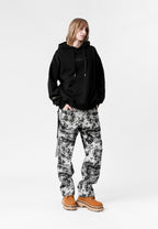 SUDADERA MWM JACQUARD CON CAPUCHA