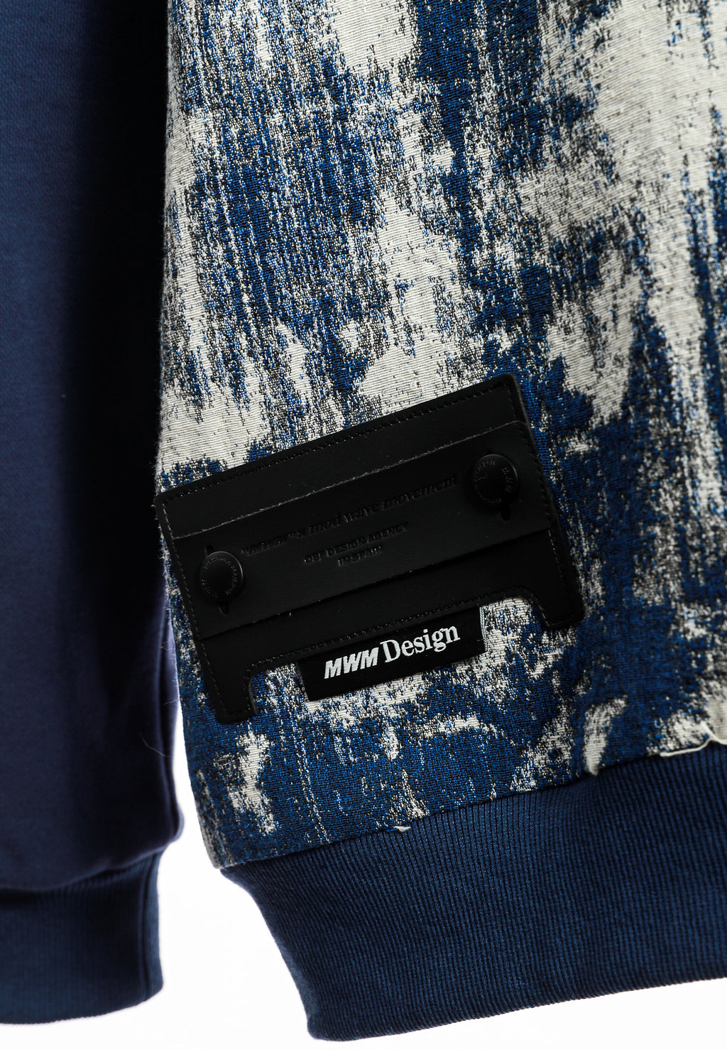 SUDADERA MWM JACQUARD CON CAPUCHA
