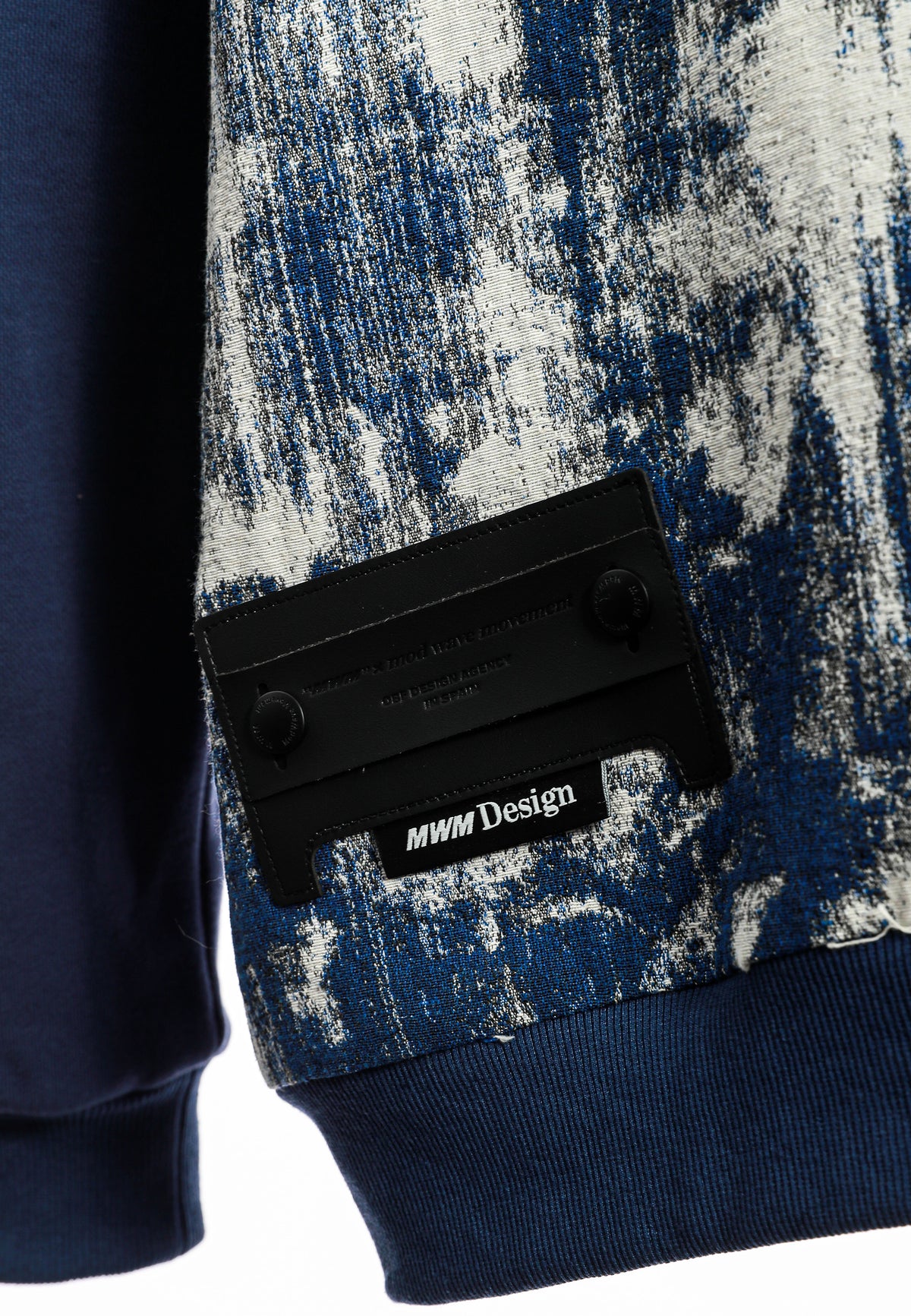 SUDADERA MWM JACQUARD CON CAPUCHA