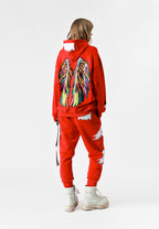 SUDADERA ALAS CON CAPUCHA