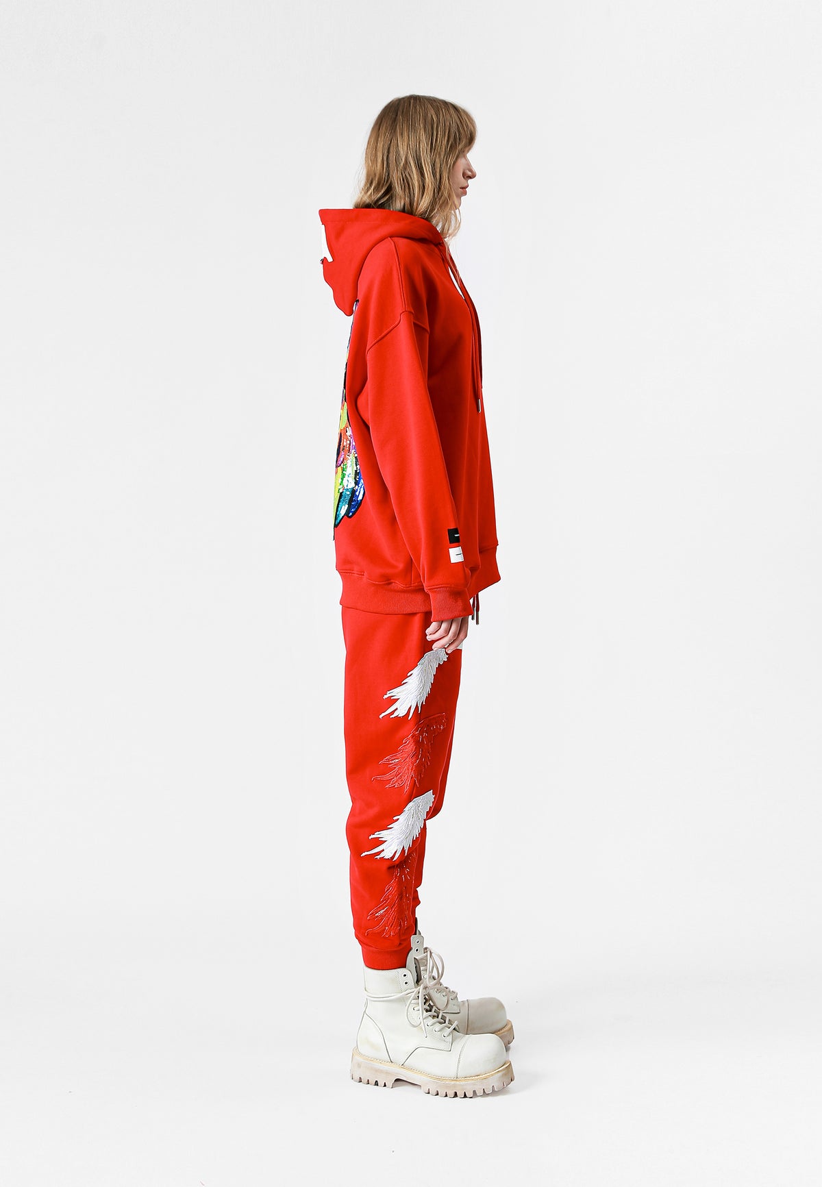SUDADERA ALAS CON CAPUCHA