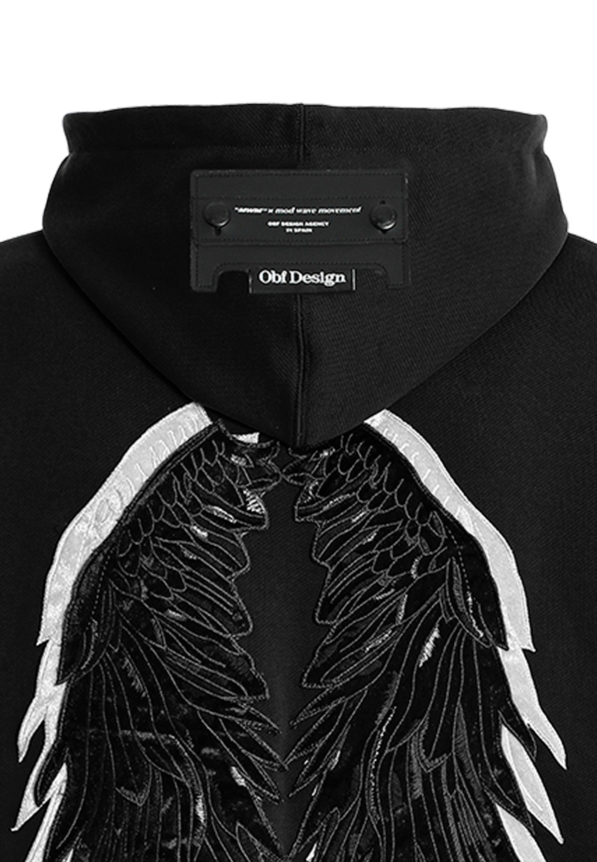 SUDADERA ALAS CON CAPUCHA