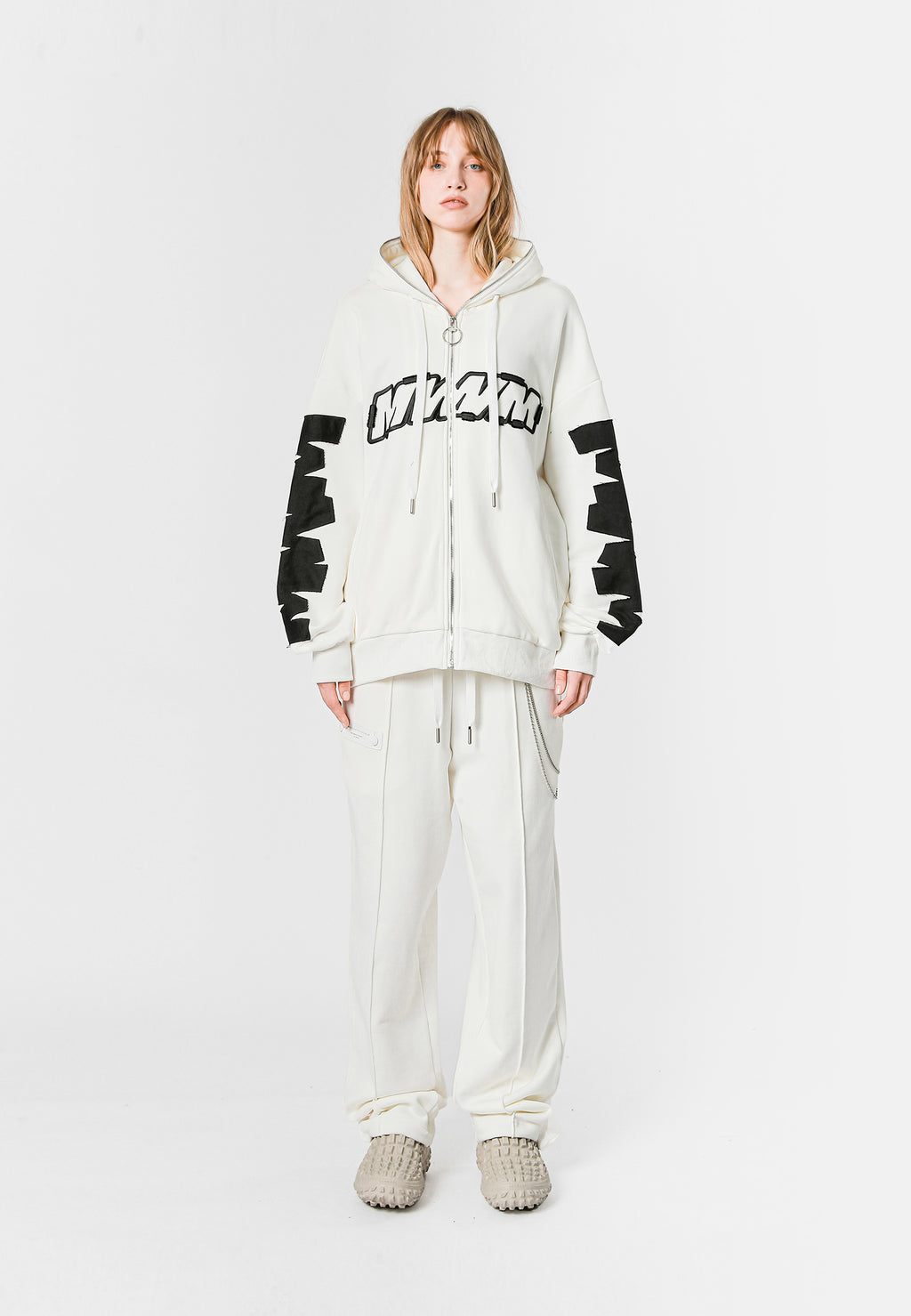 SUDADERA CON CAPUCHA LOGO MWM