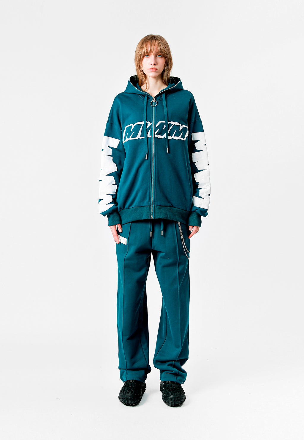 SUDADERA CON CAPUCHA LOGO MWM