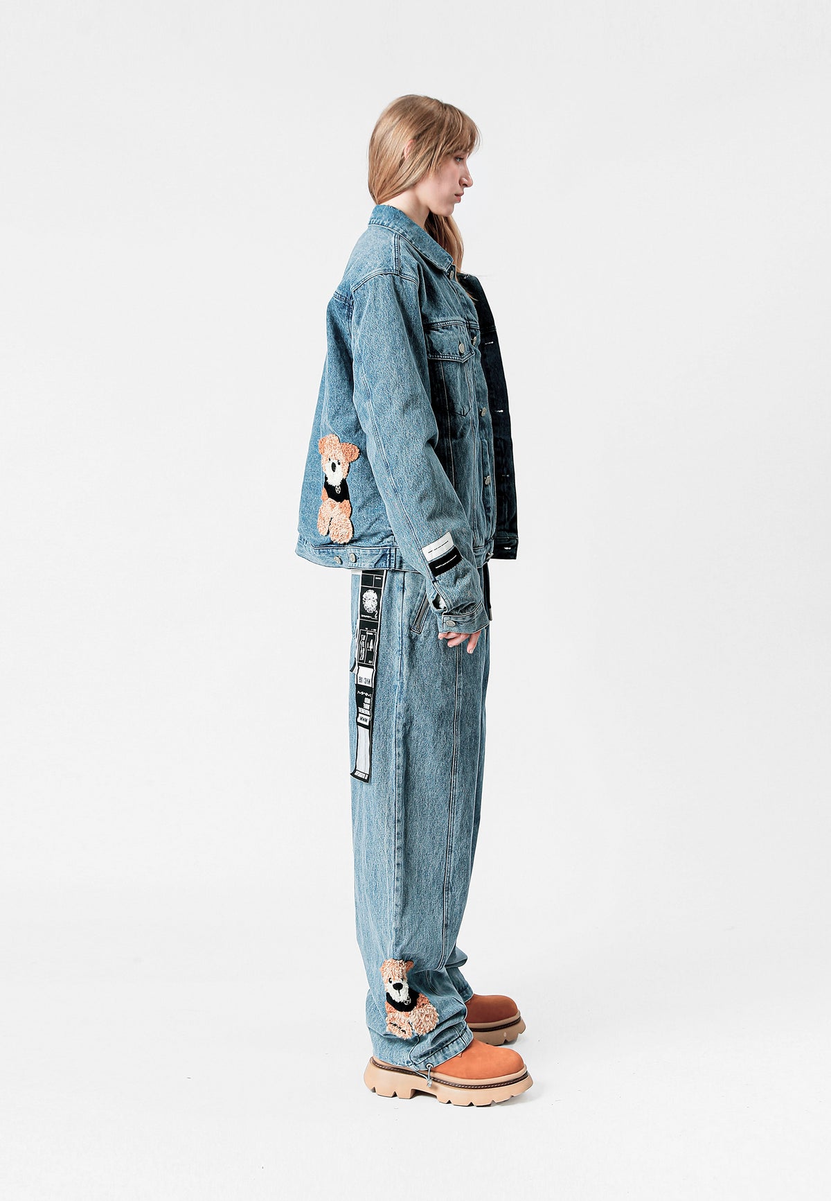 MIKE TEDDY DENIM JACKET