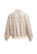 CHAQUETA VAQUERA OVERSIZE MWM CON DETALLE DE BOTONES