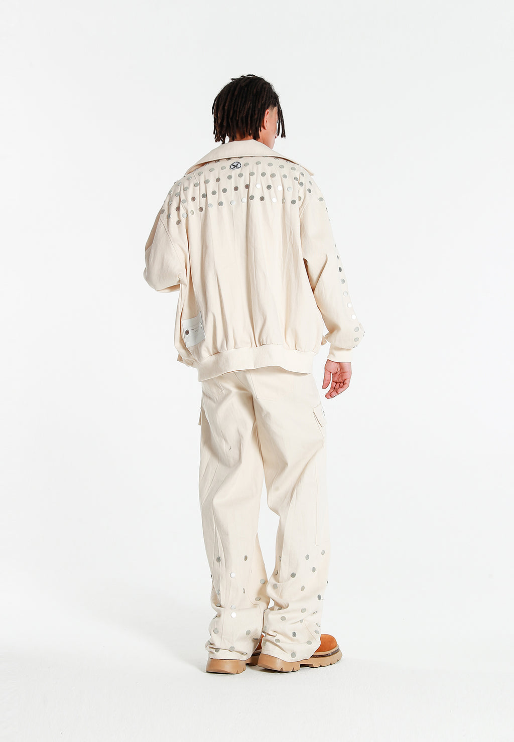 CHAQUETA VAQUERA OVERSIZE MWM CON DETALLE DE BOTONES