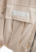 CHAQUETA VAQUERA OVERSIZE MWM CON DETALLE DE BOTONES