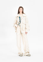 CHAQUETA VAQUERA OVERSIZE MWM CON DETALLE DE BOTONES