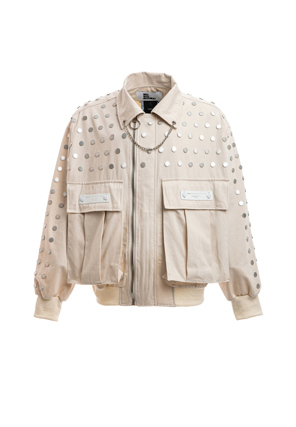 CHAQUETA VAQUERA OVERSIZE MWM CON DETALLE DE BOTONES
