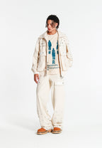 CHAQUETA VAQUERA OVERSIZE MWM CON DETALLE DE BOTONES