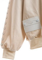 CHAQUETA VAQUERA OVERSIZE MWM CON DETALLE DE BOTONES