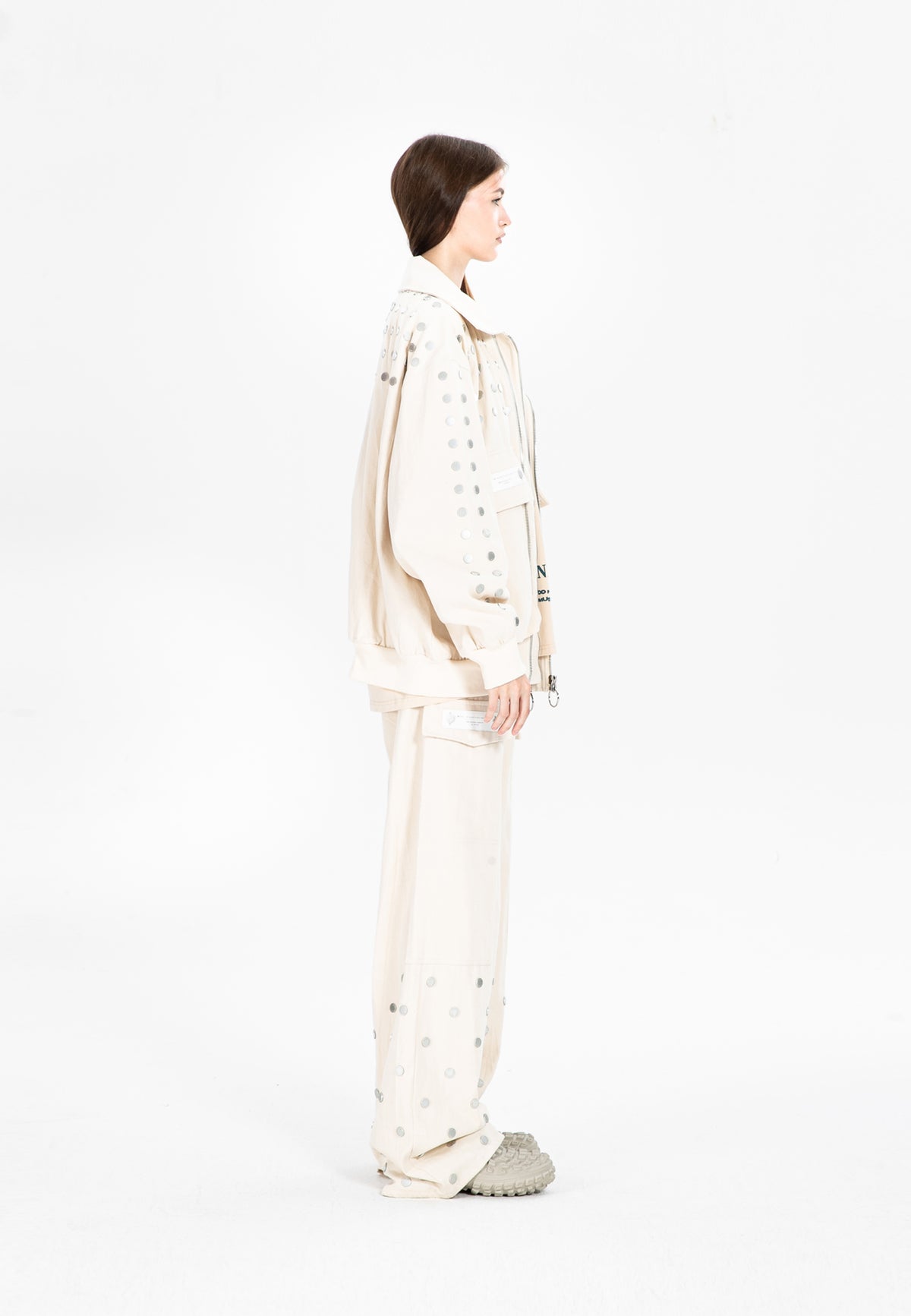 CHAQUETA VAQUERA OVERSIZE MWM CON DETALLE DE BOTONES